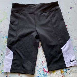 Girl Nike Dri-fit biker shorts